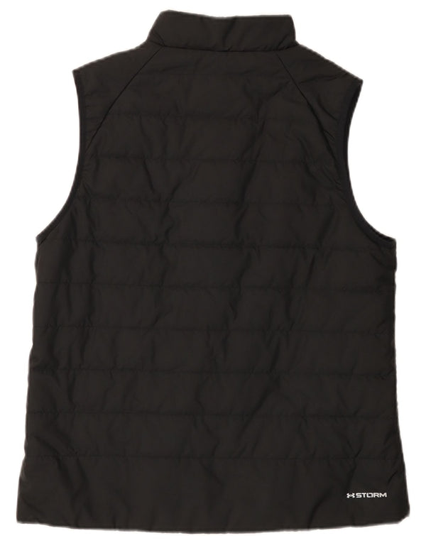 Under Armour Womens Padded Gilet UK 14 Medium Black Polyester