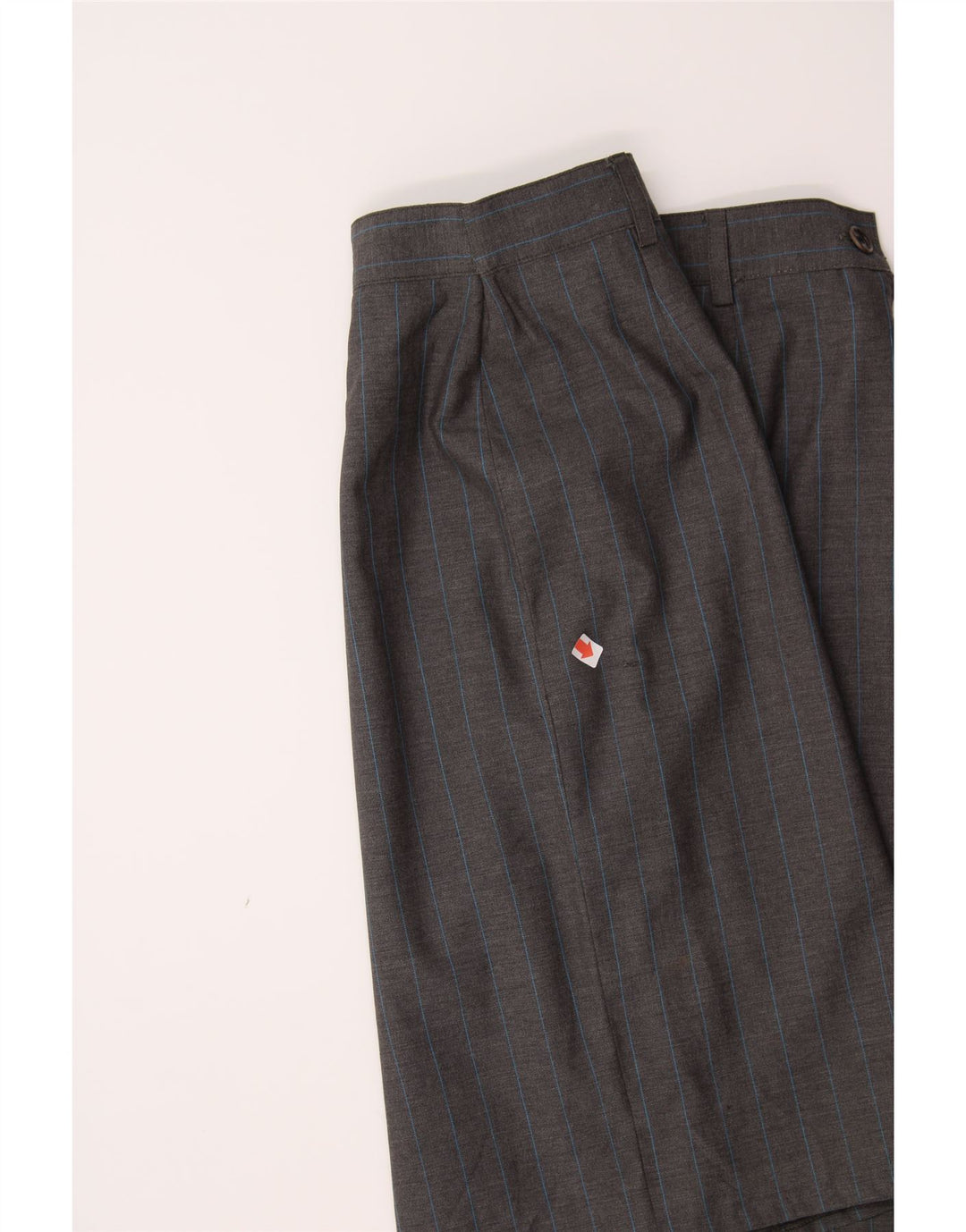 ICEBERG Womens Straight Skirt W30 Medium Grey Striped Vintage Iceberg and Second-Hand Iceberg from Messina Hembry 