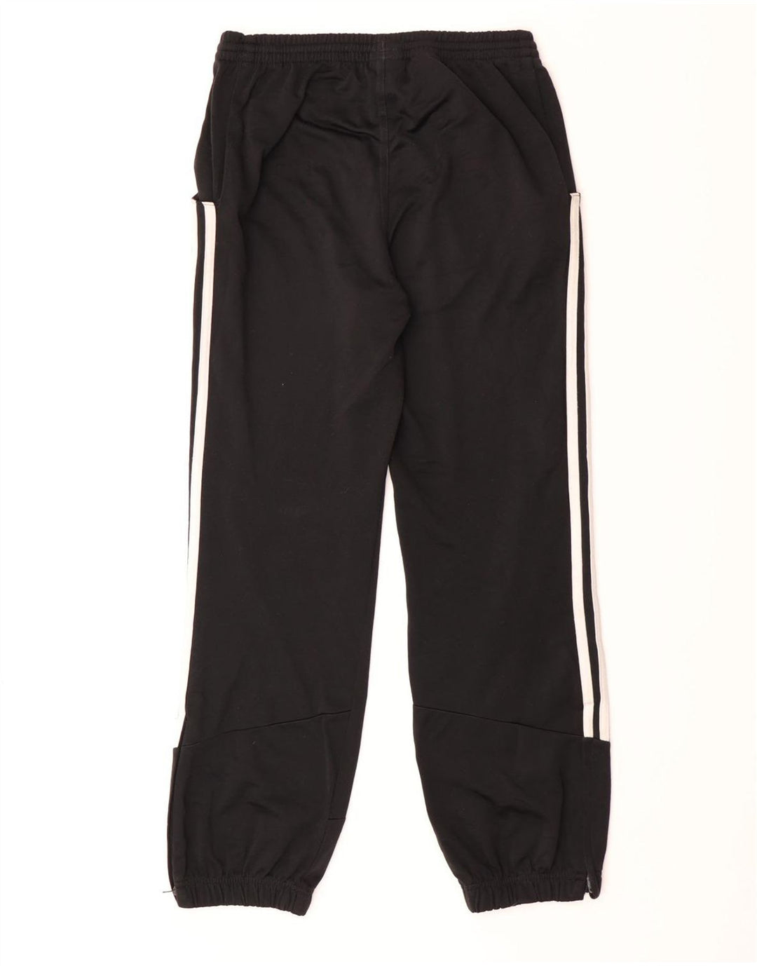 Adidas Boys Tracksuit Trousers Joggers 11-12 Years  Black Polyester