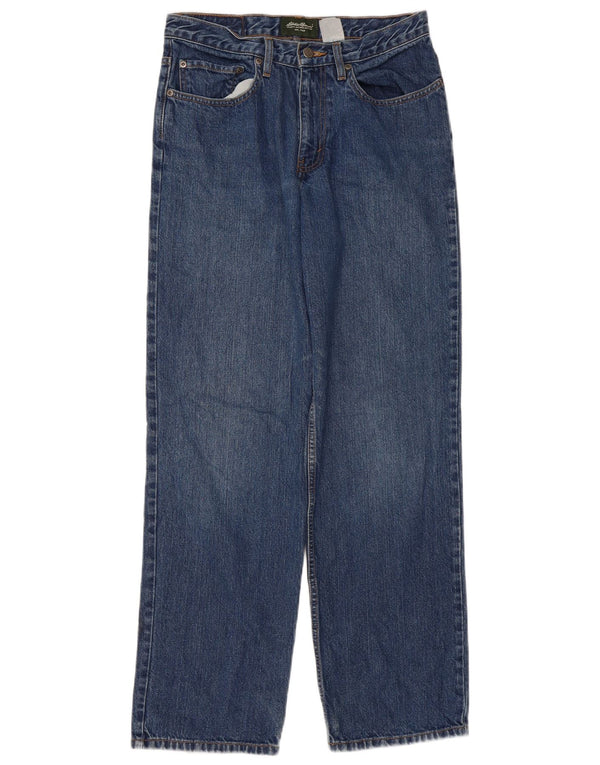 Eddie Bauer Womens Straight Jeans W30 L31 Blue