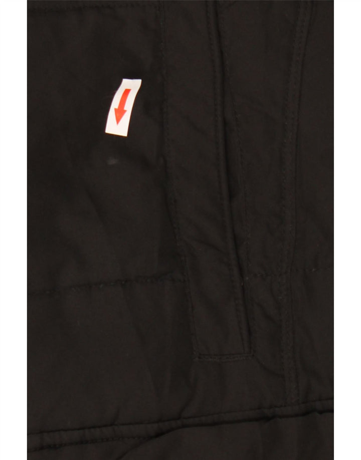Calvin Klein Mens Hooded Padded Jacket IT 52 XL Black Polyester