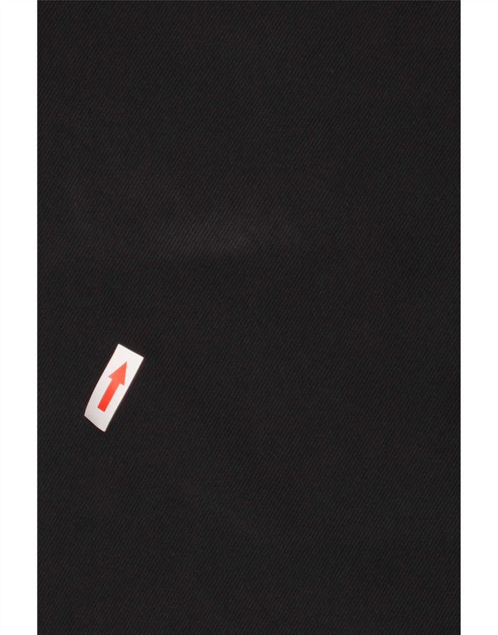 Zara Womens T-Shirt Dress UK 12 Medium Black Polyester
