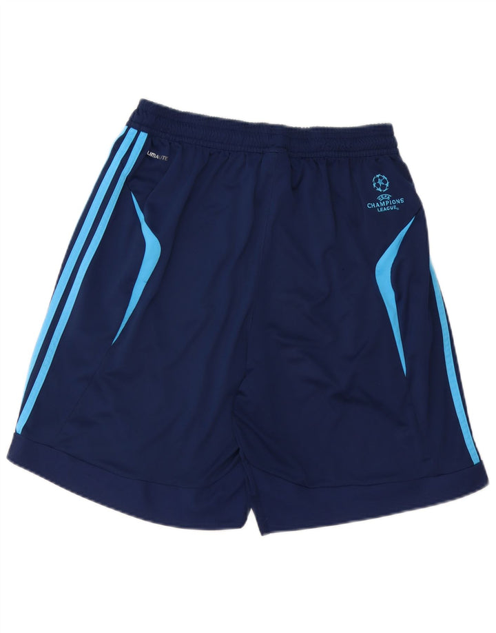 Adidas Mens Climalite Sport Shorts Large  Navy Blue Polyester