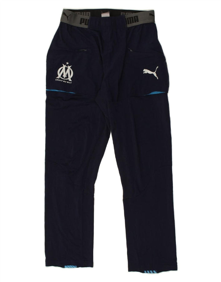 PUMA Boys Tracksuit Trousers 13-14 Years Navy Blue | Vintage Puma | Thrift | Second-Hand Puma | Used Clothing | Messina Hembry 