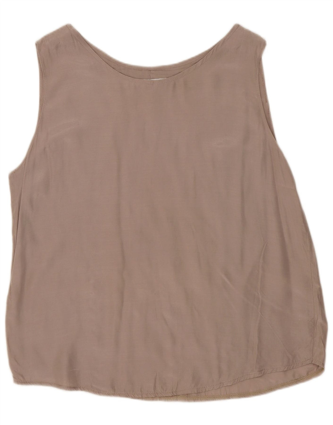 ACCORDO Womens Sleeveless Blouse Top UK 16 Large Grey