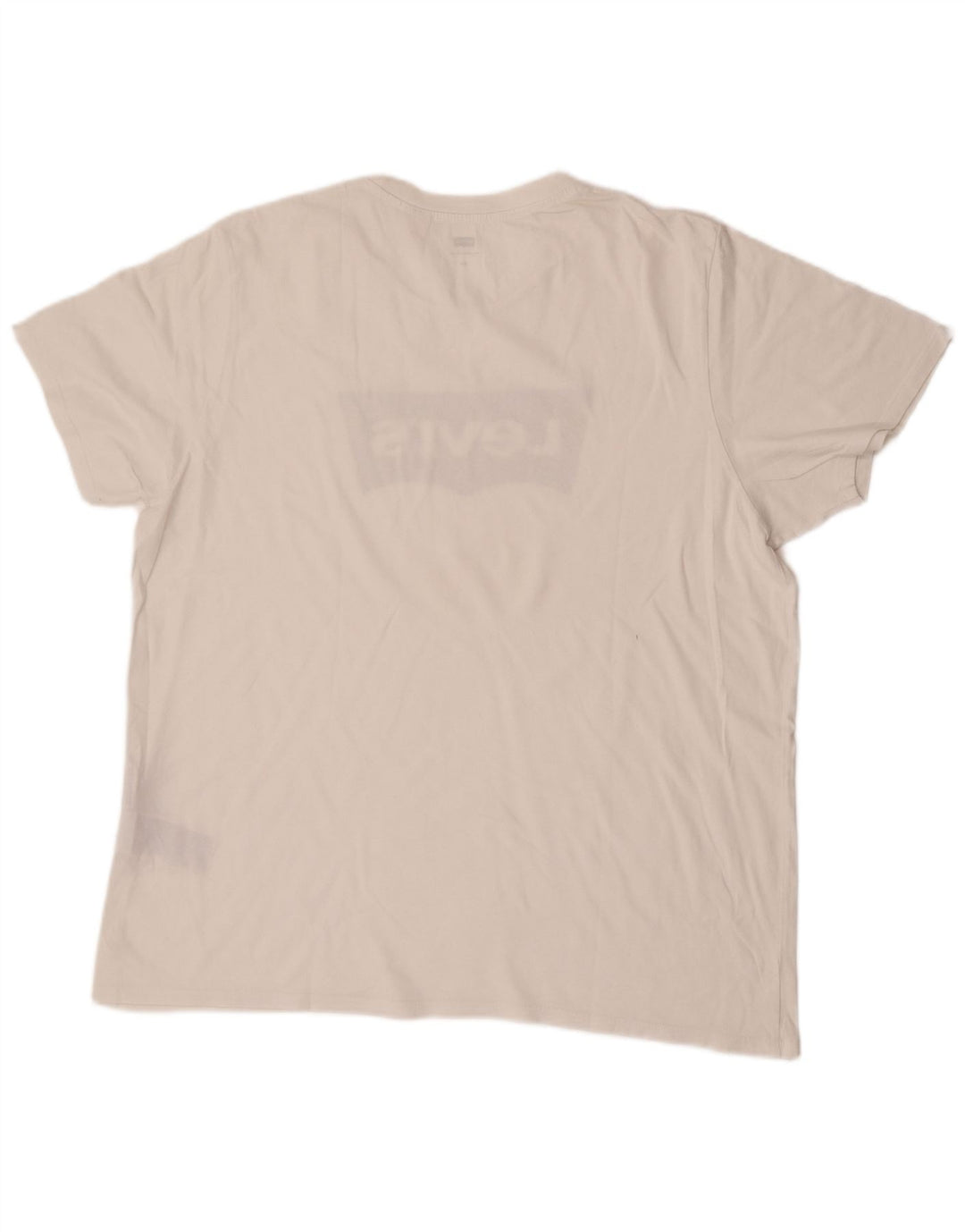 Levi's Mens Graphic T-Shirt Top 2XL White Cotton