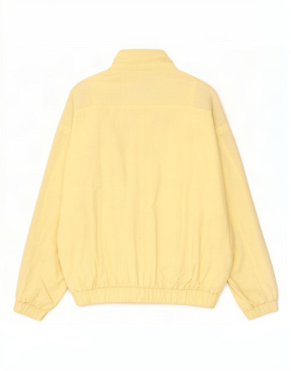 POP 84 Mens Bomber Jacket UK 40 Large Yellow Cotton