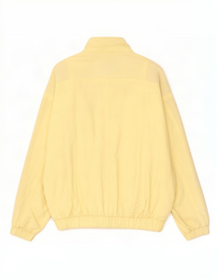 POP 84 Mens Bomber Jacket UK 40 Large Yellow Cotton