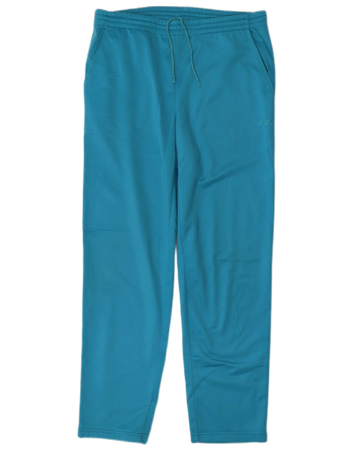 Fila Mens Full Tracksuit Medium  Blue Colourblock Polyester