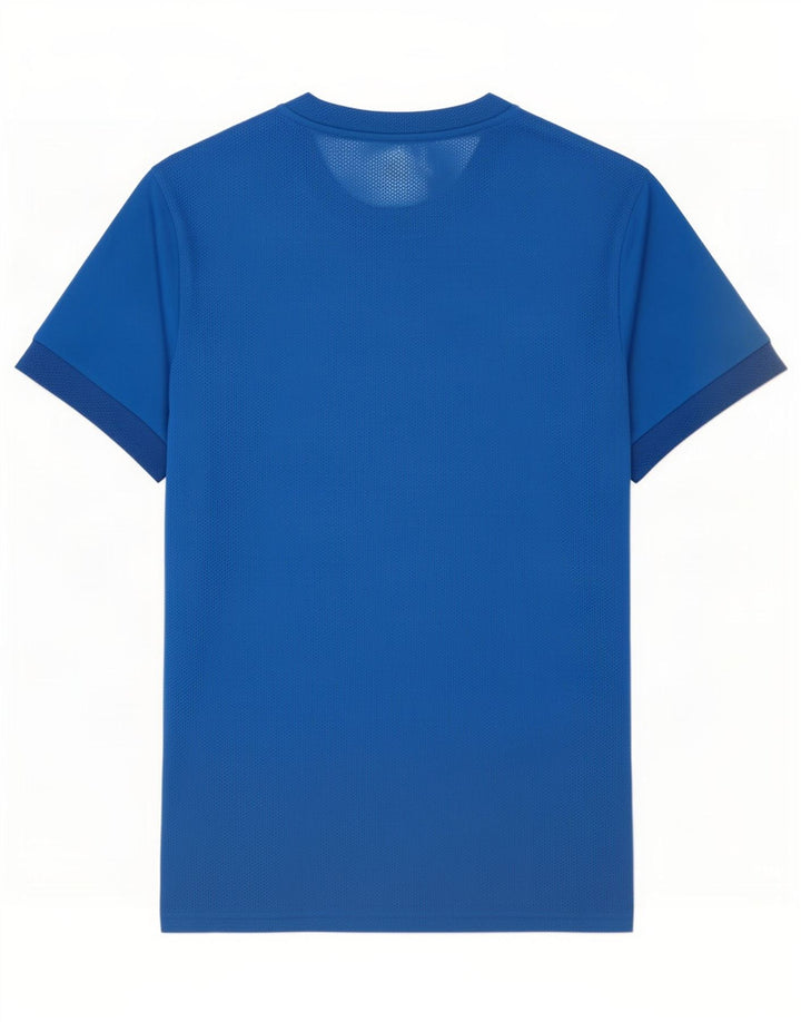 Puma Mens T-Shirt Top Medium Blue Polyester