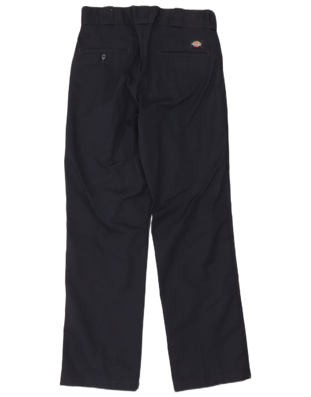 Dickies Mens Straight Chino Trousers W31 L32 Navy Blue Polyester