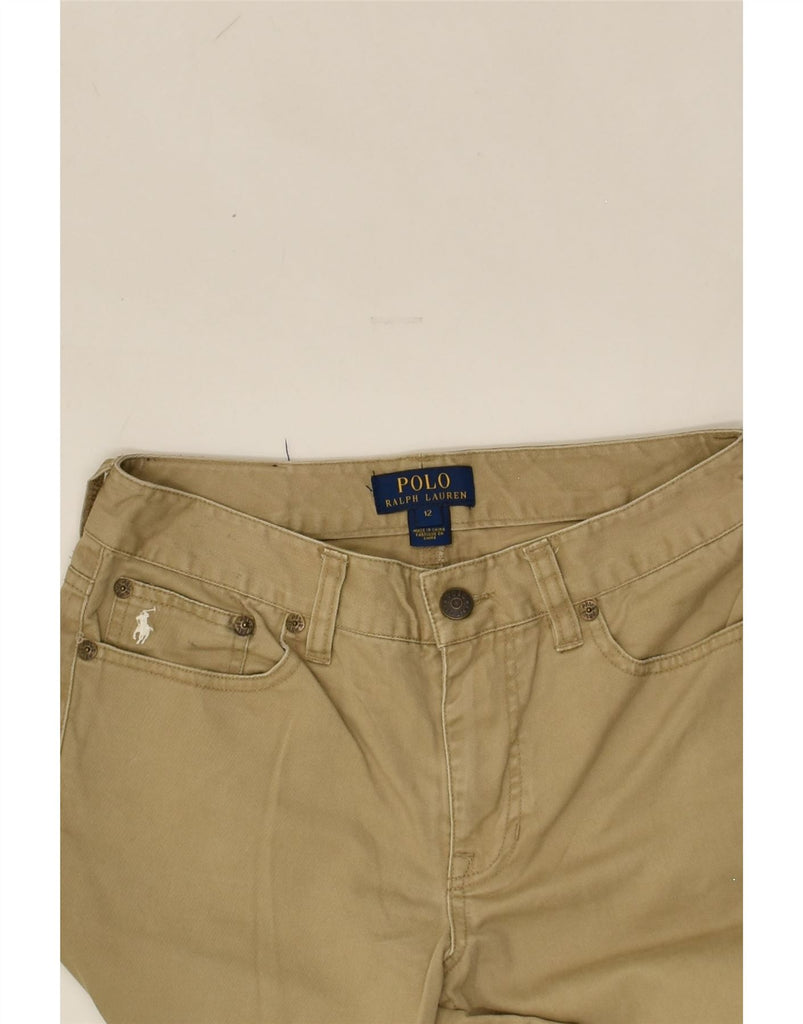 POLO RALPH LAUREN Boys Straight Jeans 11-12 Years W27 L26  Brown Cotton | Vintage Polo Ralph Lauren | Thrift | Second-Hand Polo Ralph Lauren | Used Clothing | Messina Hembry 