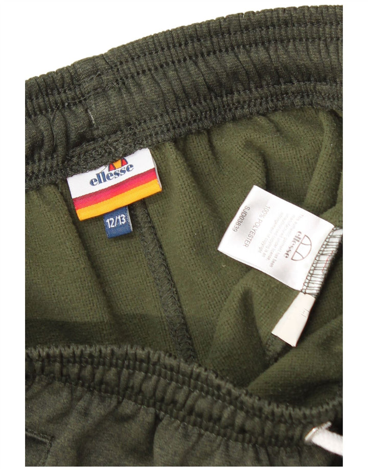 Ellesse Boys Sport Shorts 12-13 Years Khaki Polyester
