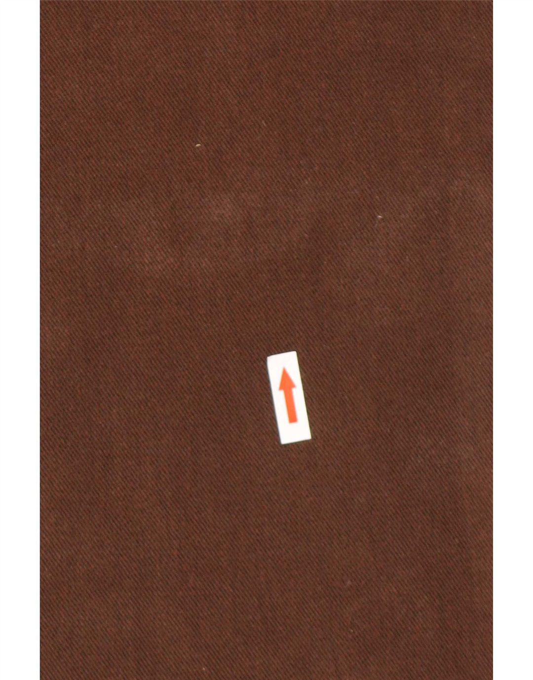 Trussardi Mens Straight Jeans W34 L30 Brown Cotton