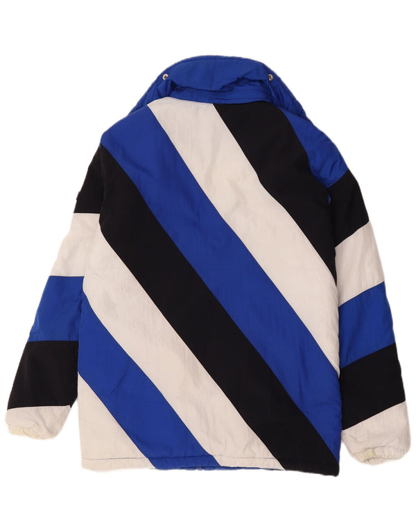 Ellesse Mens Windbreaker Jacket UK 36 Small Blue Colourblock Polyamide