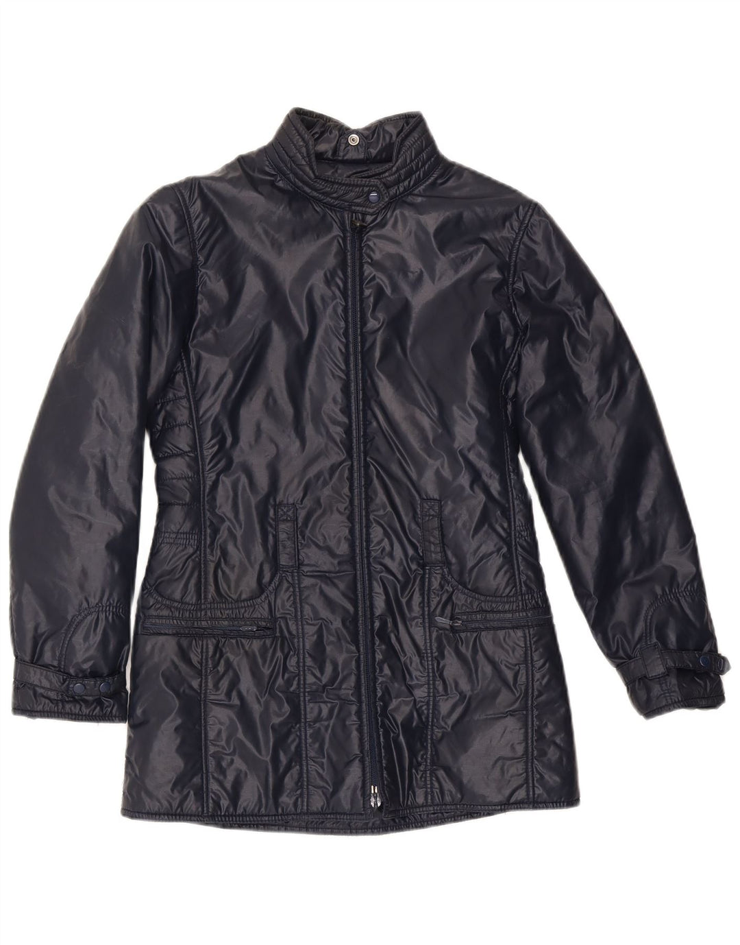 Trissi Womens Padded Jacket UK 12 Medium Navy Blue