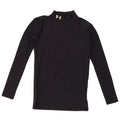 Under Armour Boys Top Long Sleeve 11-12 Years Large Black Nylon