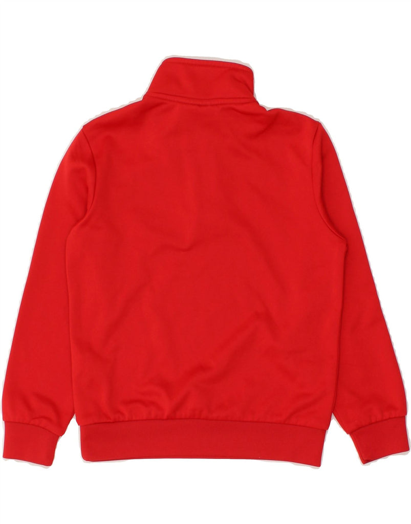 LOTTO Boys Milano Graphic Sweatshirt Jumper 6-7 Years 2XS Red Polyester | Vintage Lotto | Thrift | Second-Hand Lotto | Used Clothing | Messina Hembry 