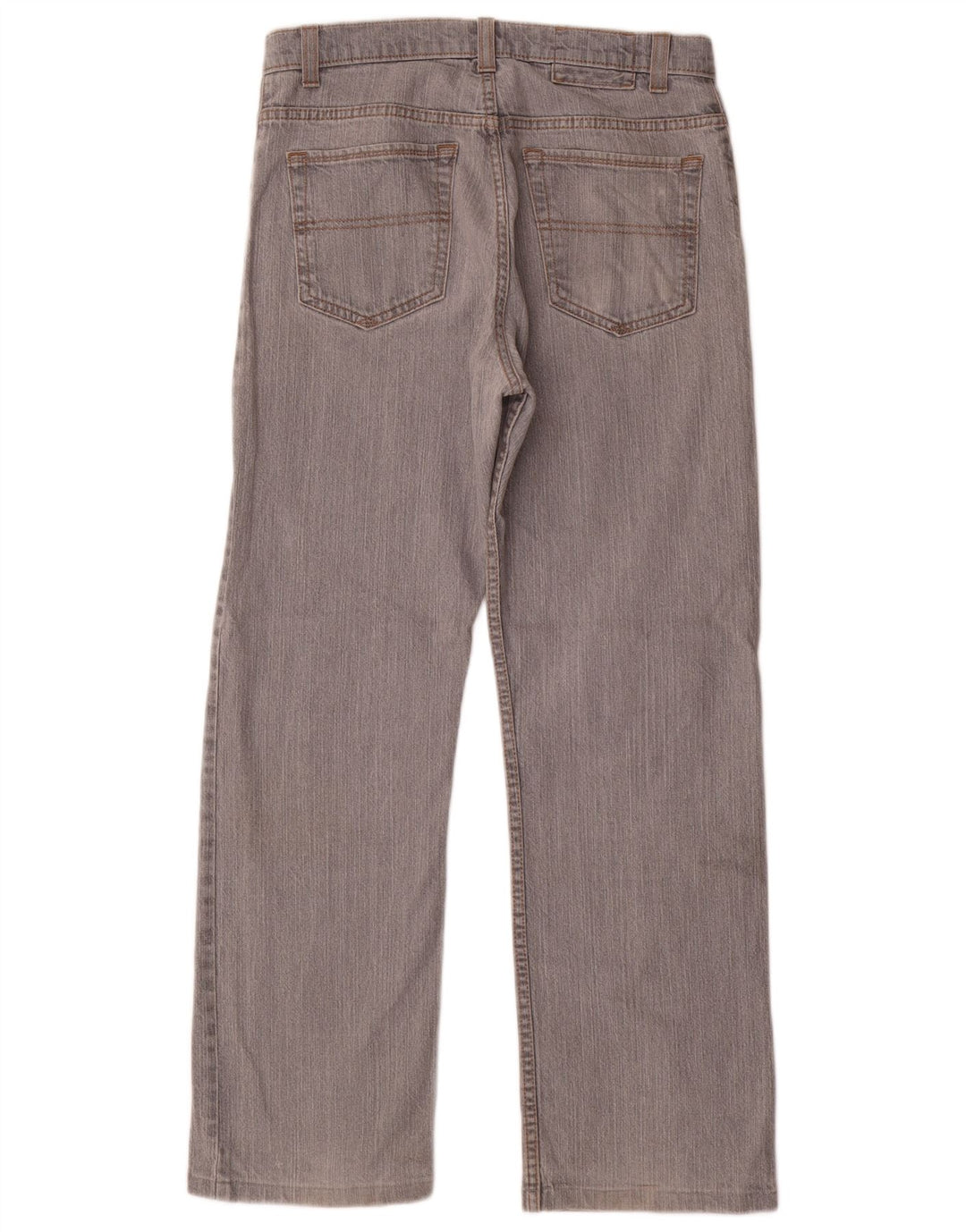 Marks & Spencer Mens Blue Harbour Straight Jeans W32 L30 Grey Cotton