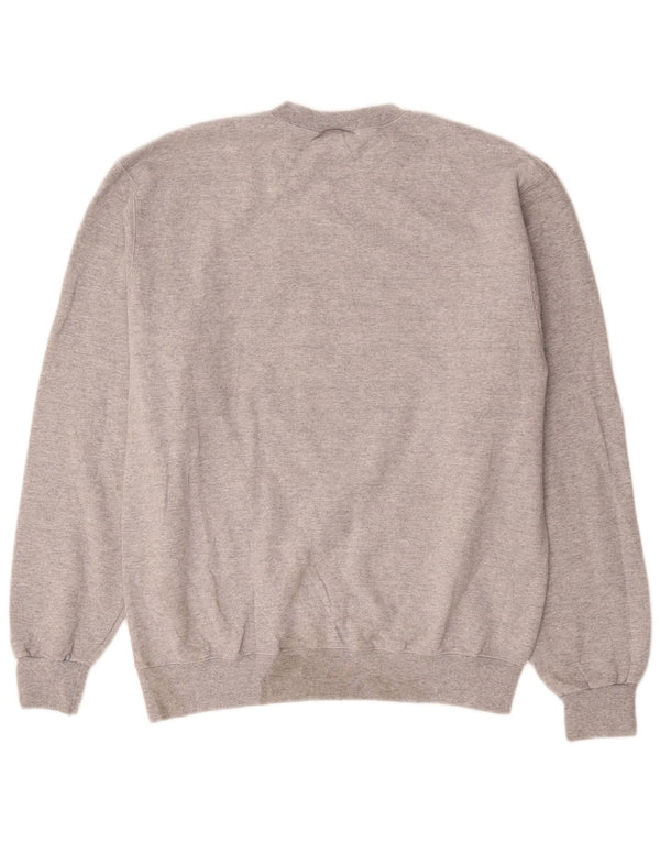Champion Mens Nashville Graphic Sweatshirt Jumper Medium Grey Flecked