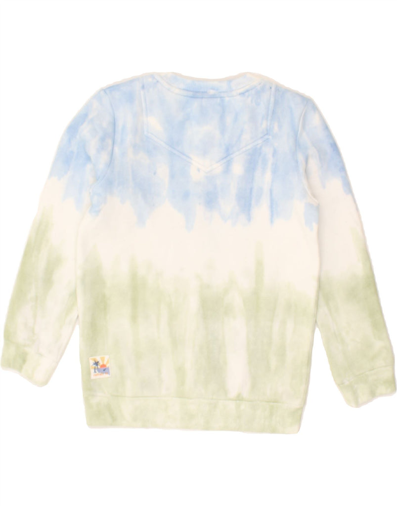 FAT FACE Boys Graphic Sweatshirt Jumper 6-7 Years Multicoloured Tie Dye | Vintage Fat Face | Thrift | Second-Hand Fat Face | Used Clothing | Messina Hembry 
