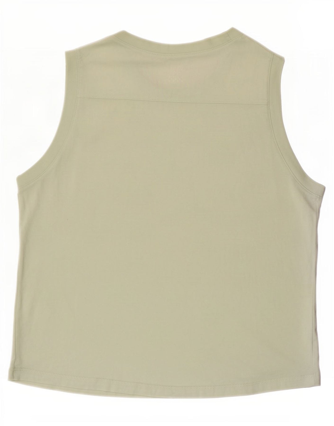 Vans Womens Graphic Vest Top UK 12 Medium Green
