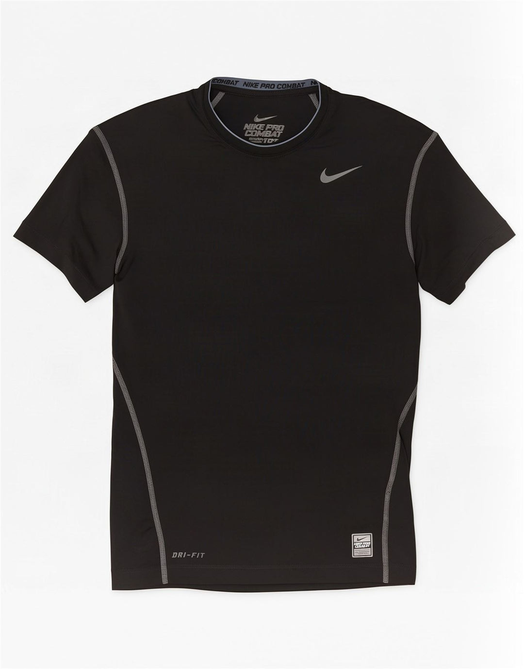 Nike Mens T-Shirt Top Large Black Polyester