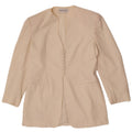 Sportstaff Womens Blazer Jacket IT 46 Large White Polyester