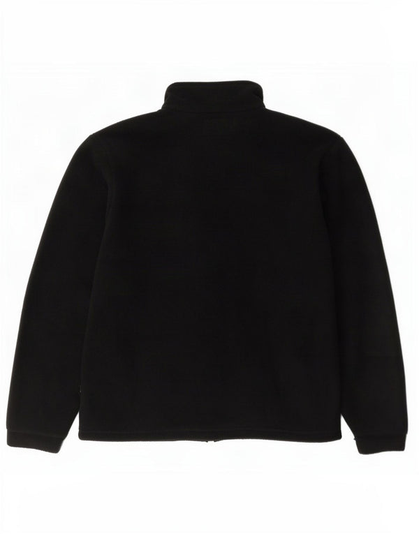 Fila Mens Liner Fleece Jacket UK 36 Small Black Polyester