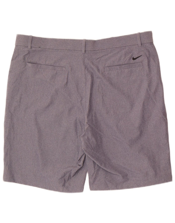 Nike Mens Standard Fit Chino Shorts W38 XL Grey Polyester