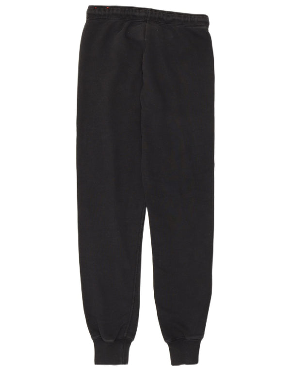 NIKE Womens Tracksuit Trousers Joggers UK 10 Small  Black Cotton