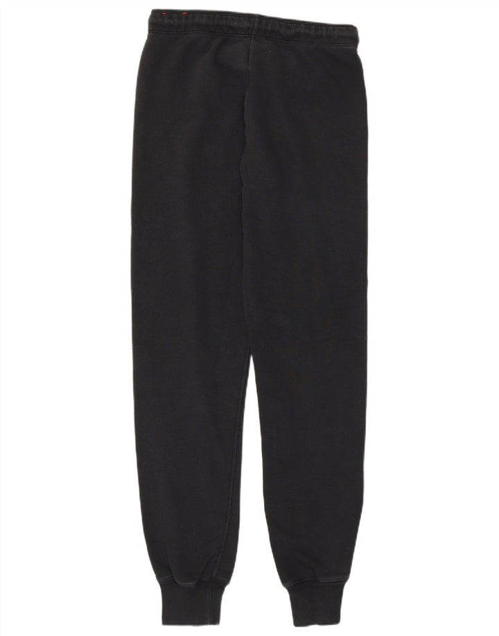 NIKE Womens Tracksuit Trousers Joggers UK 10 Small  Black Cotton