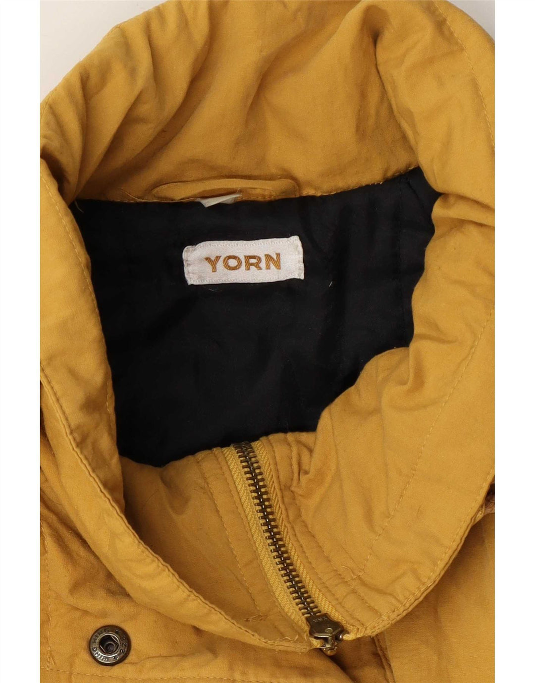 Yorn Womens Windbreaker Coat UK 16 Large Yellow