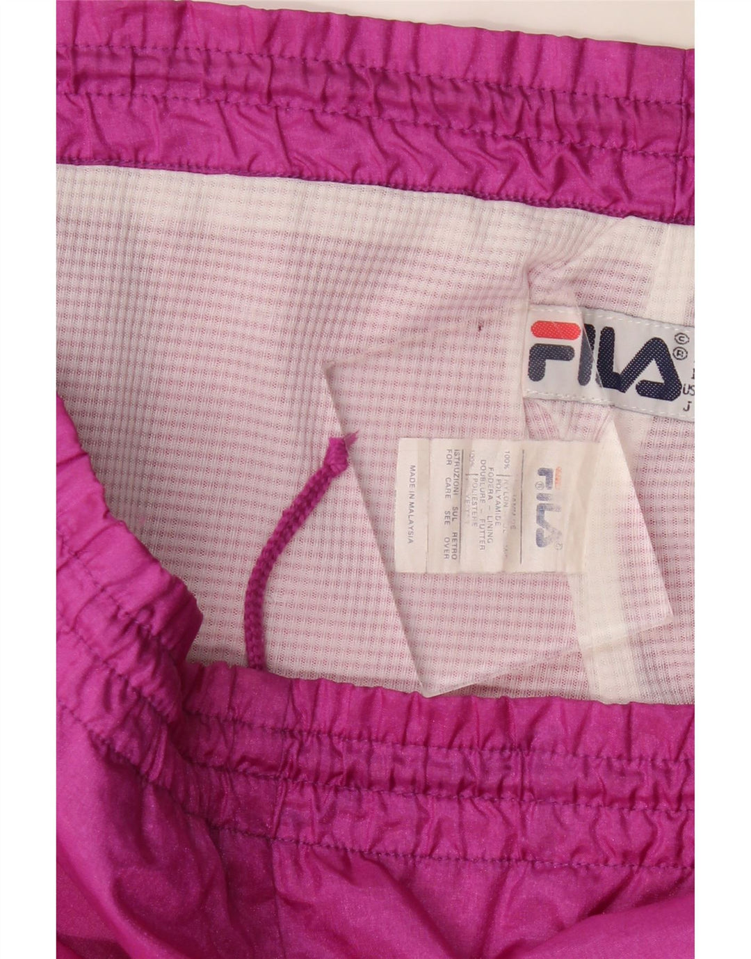 Fila Mens Tracksuit Trousers IT 50 Large Pink Polyamide