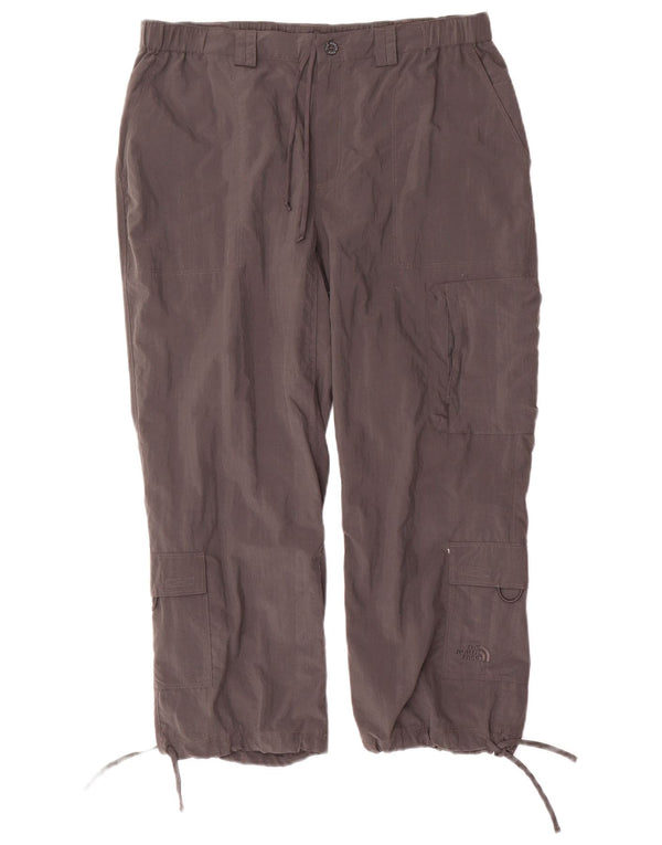 The North Face Womens Straight Cargo Trousers Large W34 L24 Grey Nylon