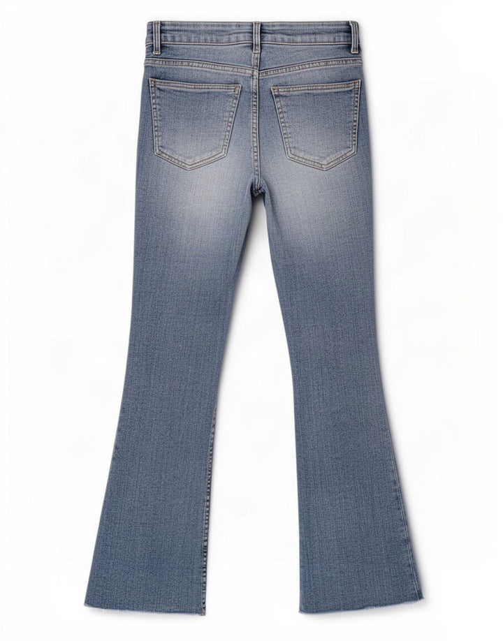 Zara Womens Flared Jeans EU 40 Medium W30 L26 Blue