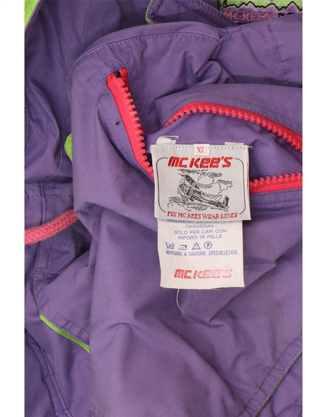 MC Kee's Mens Reversible Padded Jacket UK 42 XL Green