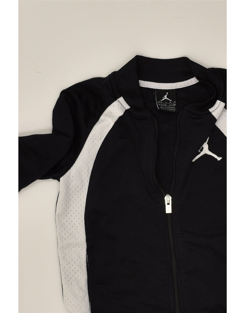 JORDAN Girls Tracksuit Top Jacket 6-7 Years Large Black | Vintage Jordan | Thrift | Second-Hand Jordan | Used Clothing | Messina Hembry 