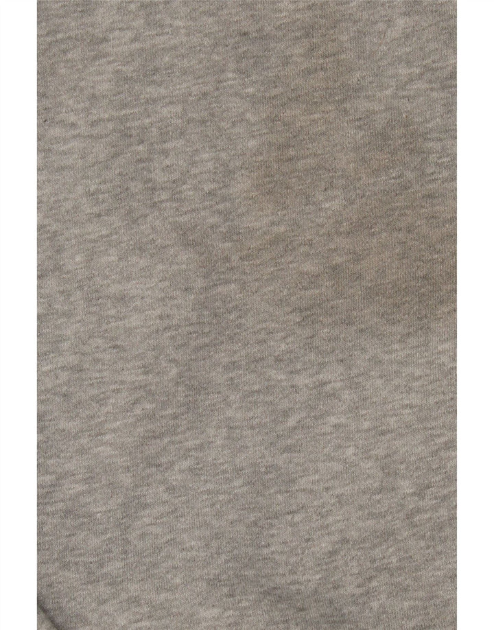 NIKE Mens Tracksuit Trousers Joggers Medium Grey Flecked Cotton