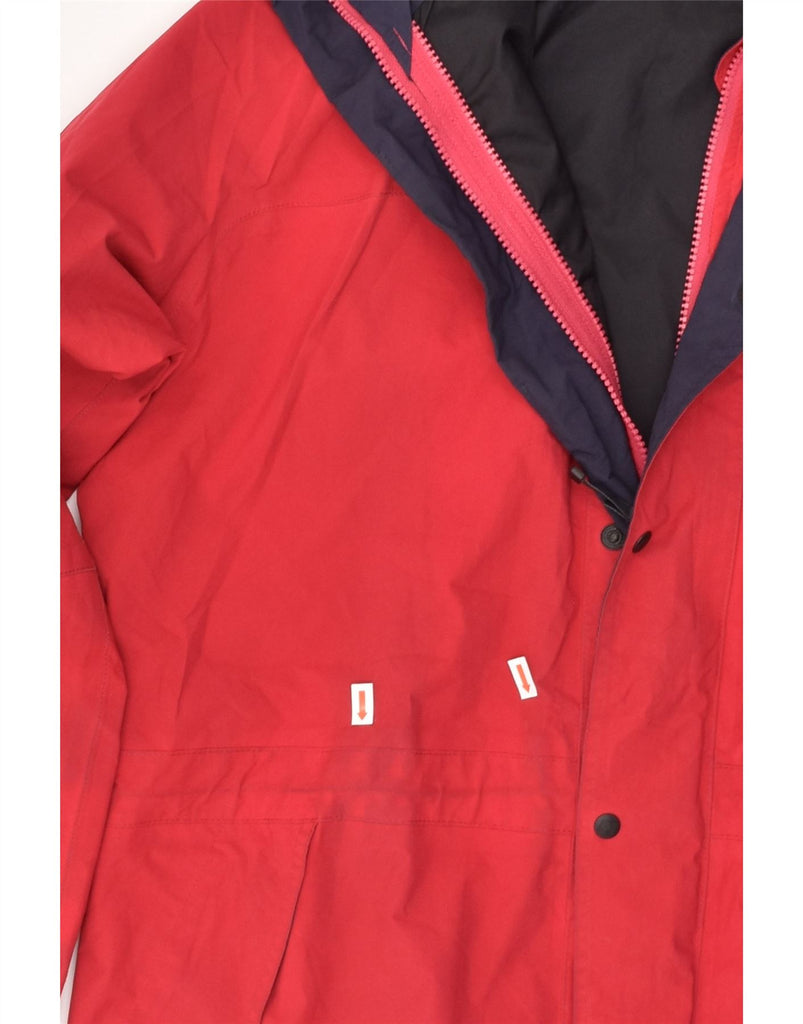 BERGHAUS Boys Loose Fit Hooded Padded Jacket 15-16 Years Red Nylon | Vintage Berghaus | Thrift | Second-Hand Berghaus | Used Clothing | Messina Hembry 