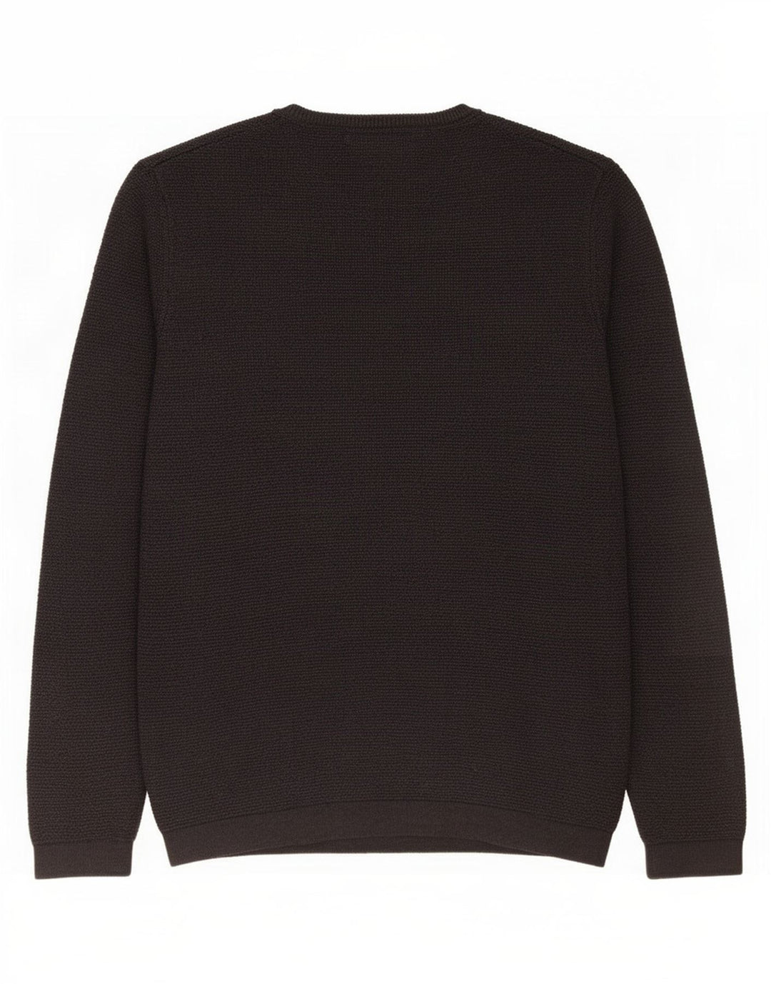 Zara Mens Crew Neck Jumper Sweater Small Grey