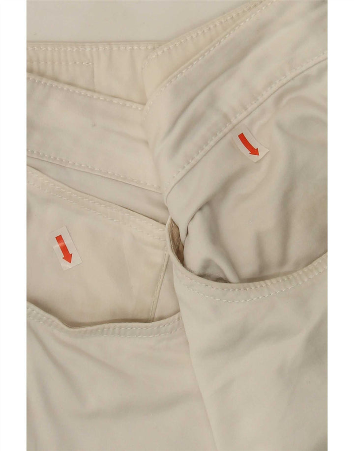 Zara Mens Slim Casual Trousers EU 40 Medium W31 L29 White