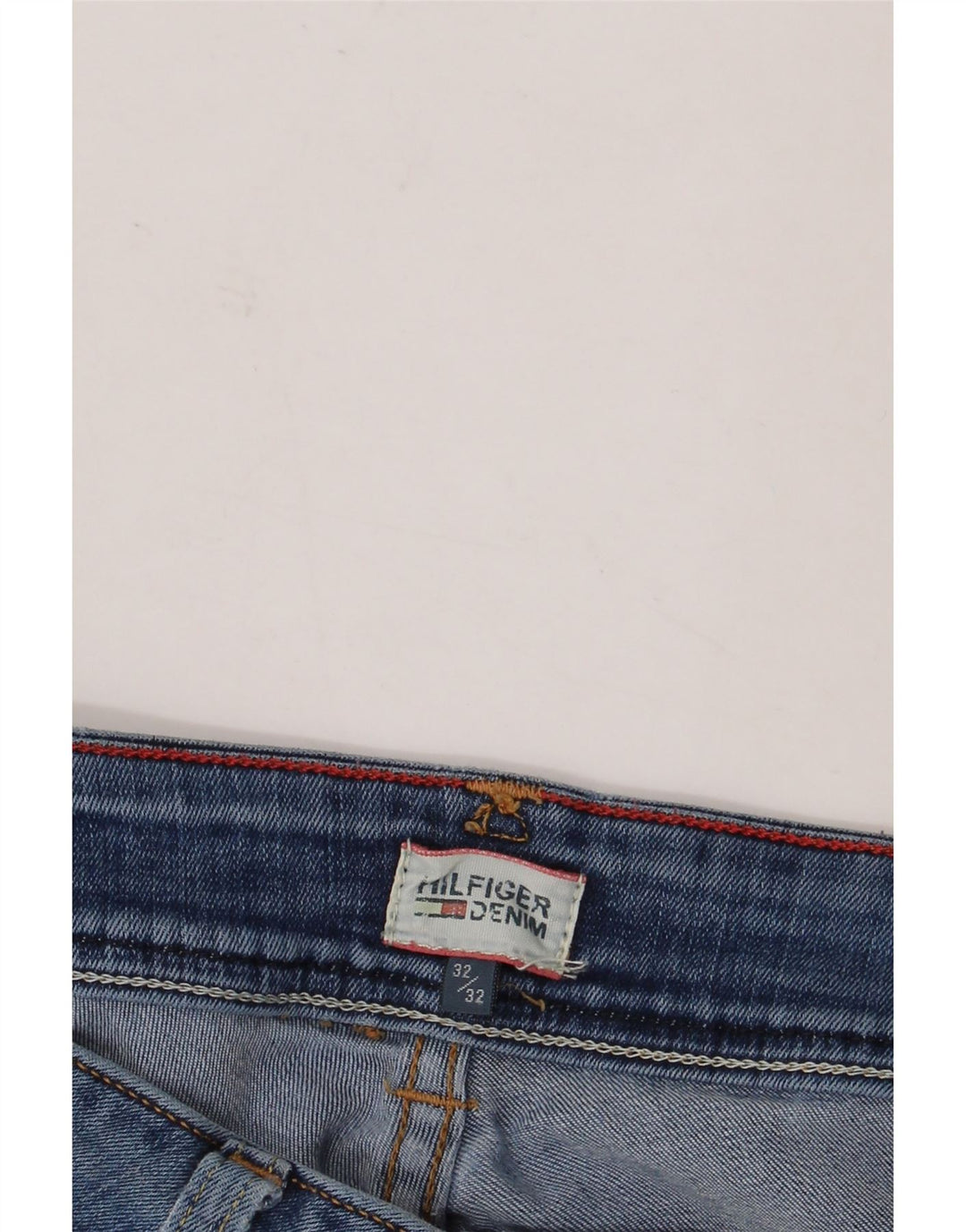 Tommy Hilfiger Womens Bootcut Jeans W32 L32 Blue