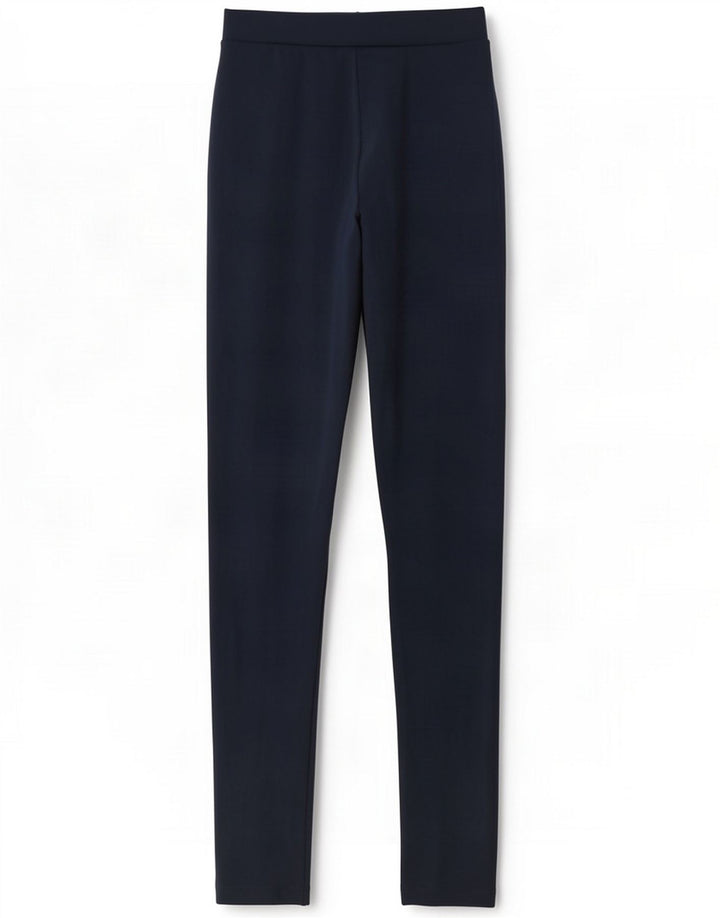 Adidas Womens Graphic Leggings UK 8 Small Navy Blue Polyester