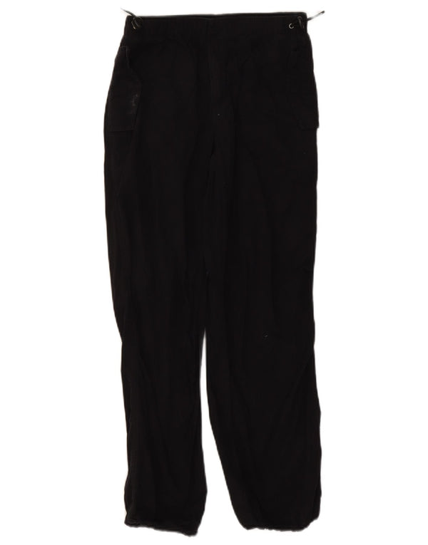 Marks & Spencer Boys Joggers Casual Trousers 10-11 Years W24 L25 Black
