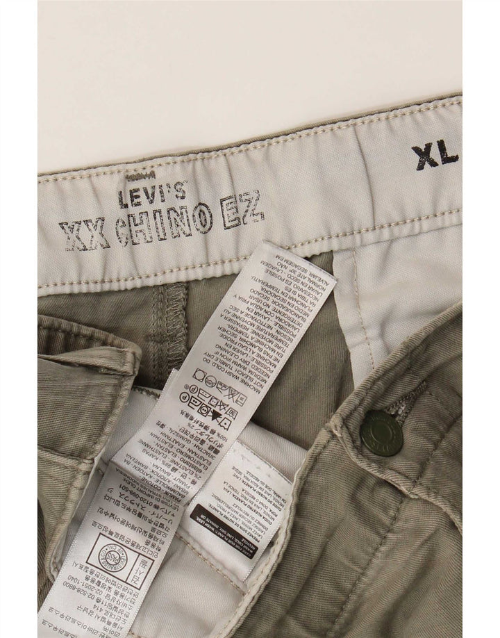 Levi's Mens Chino Shorts XL W40 Khaki Cotton