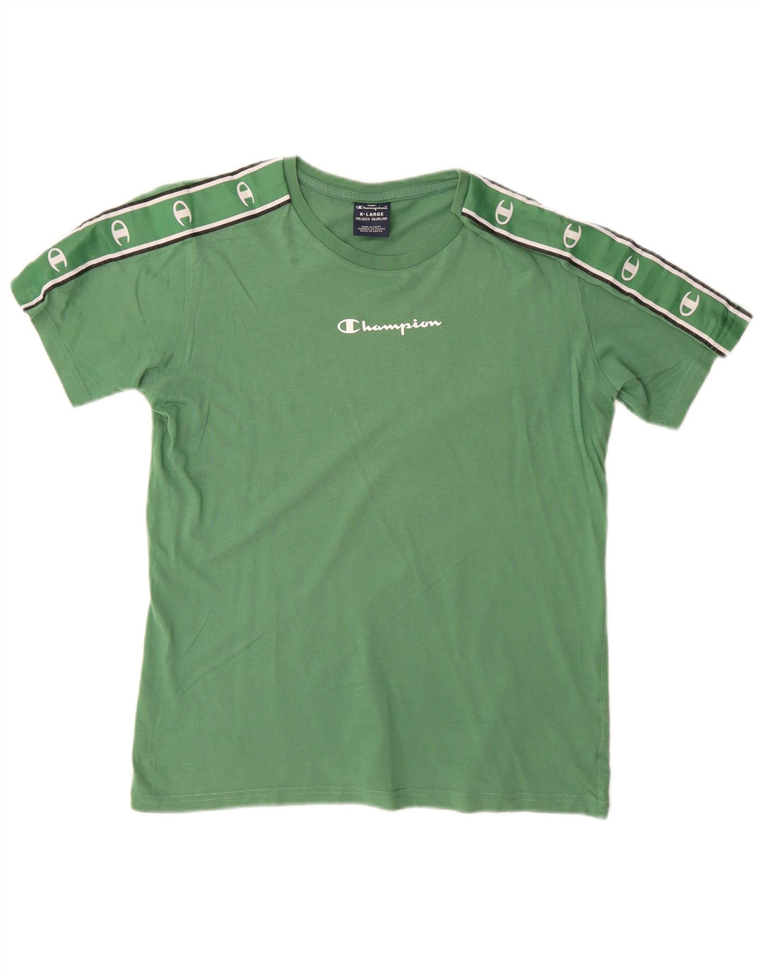 Champion Boys Graphic T-Shirt Top 13-14 Years XL Green