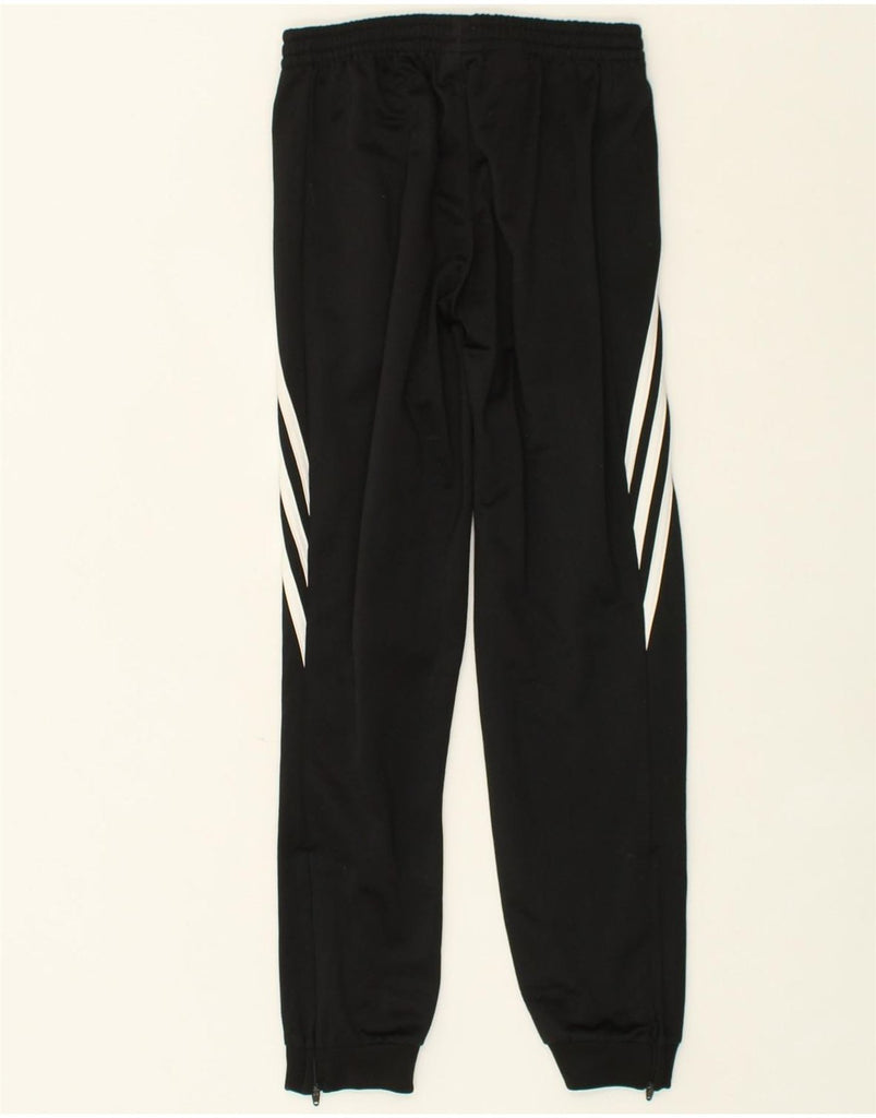 ADIDAS Boys Tracksuit Trousers Joggers 11-12 Years Large  Black Polyester | Vintage Adidas | Thrift | Second-Hand Adidas | Used Clothing | Messina Hembry 