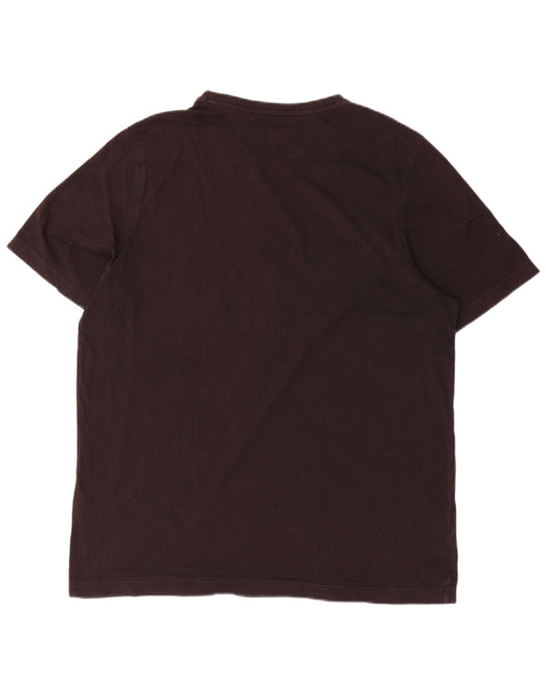 Puma Mens Graphic T-Shirt Top Large Black Cotton