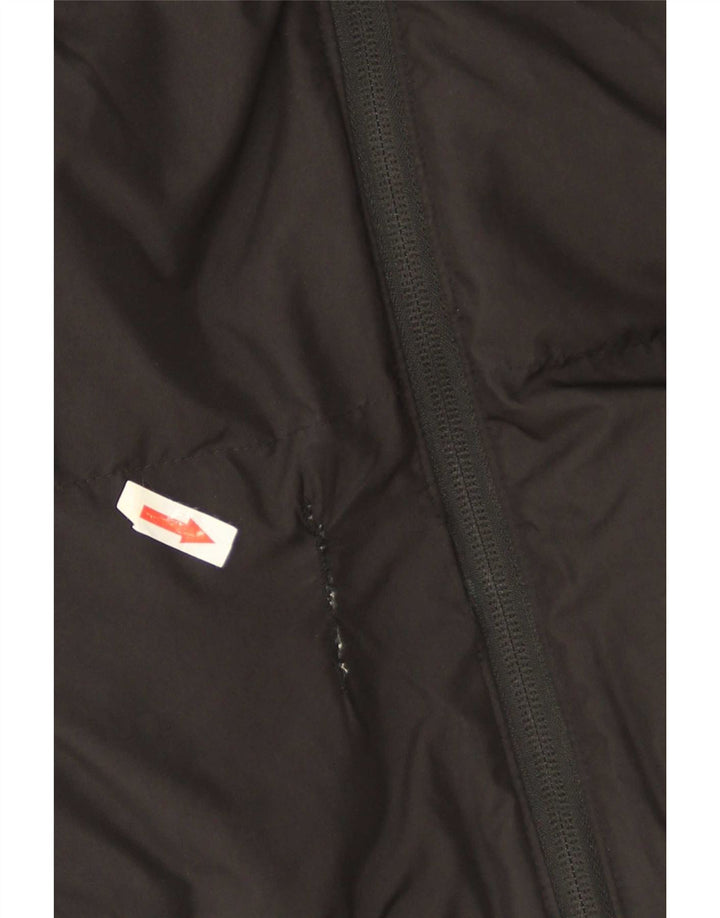 The North Face Boys Hooded Padded Jacket 15-16 Years 2XL Black Polyester